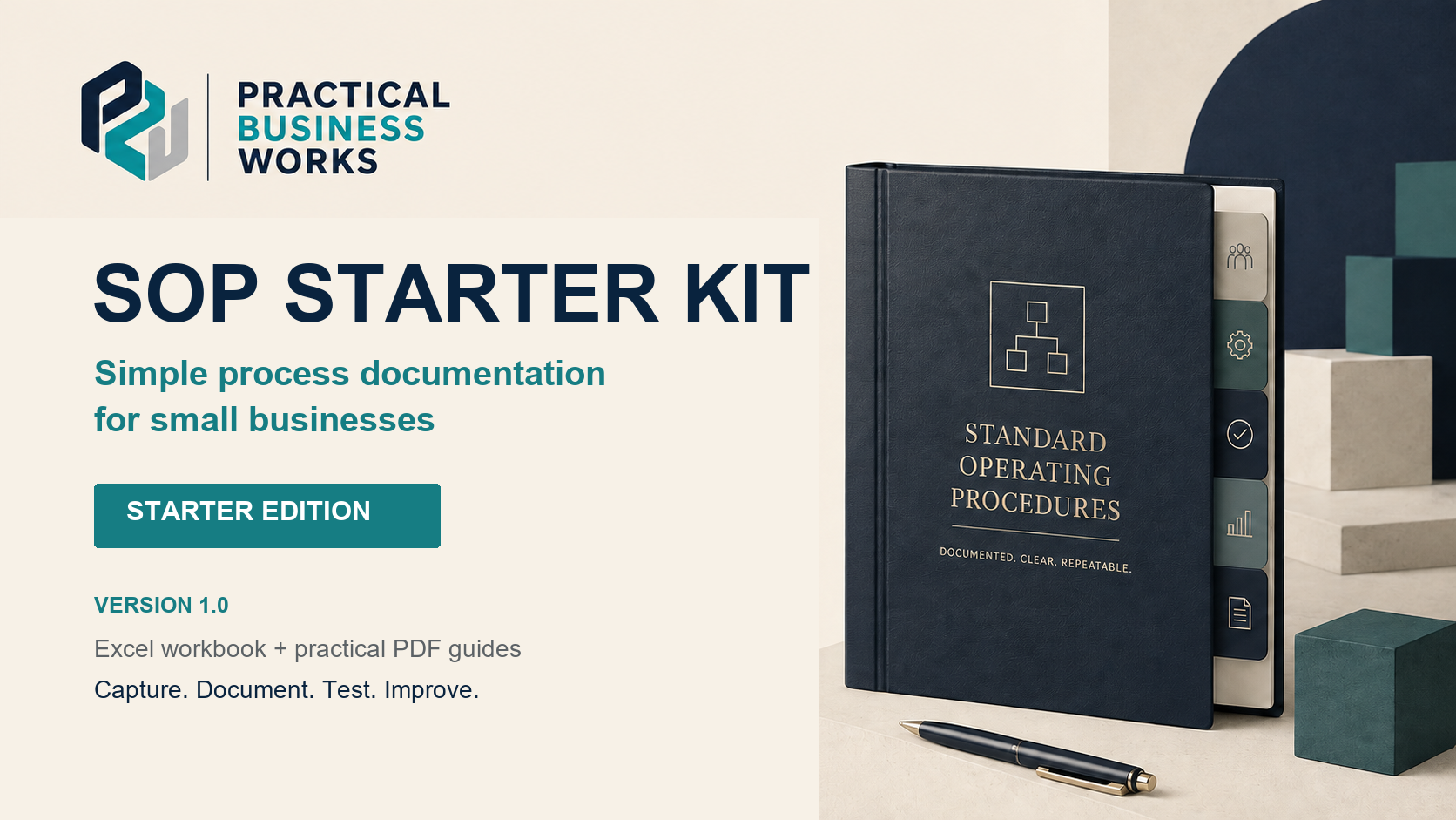 SOP Starter Kit for small businesses